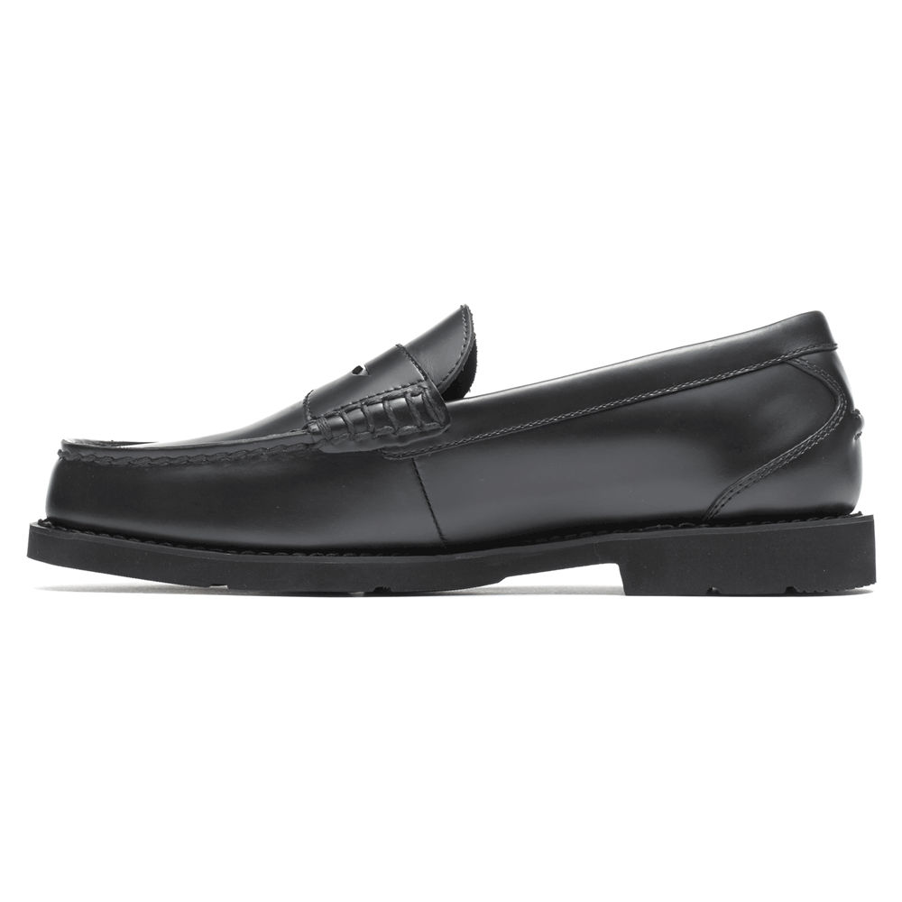 Rockport Loafers For Mens Black - Shakespeare Circle - GT7864291